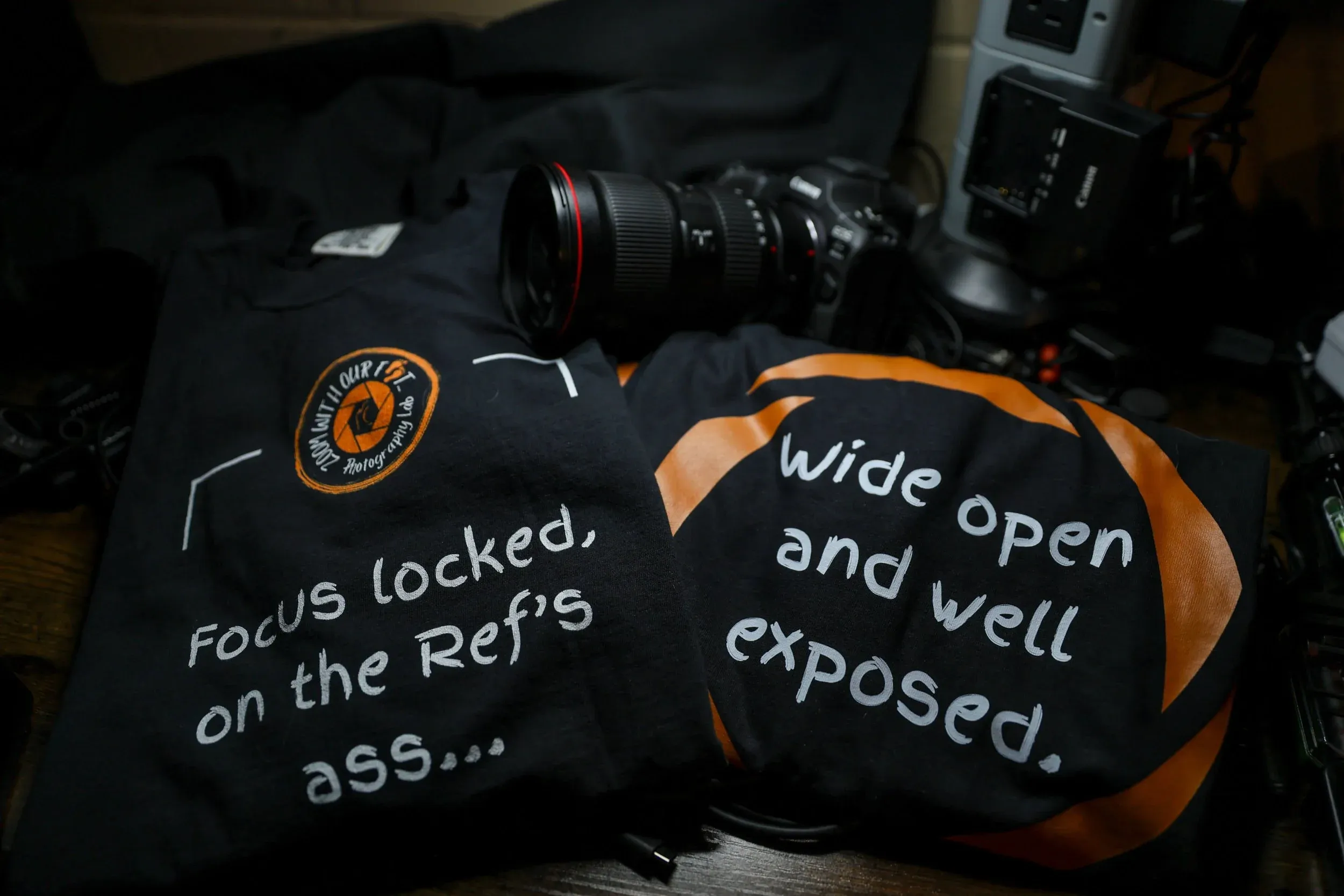 ZWOF t-shirt merch banner