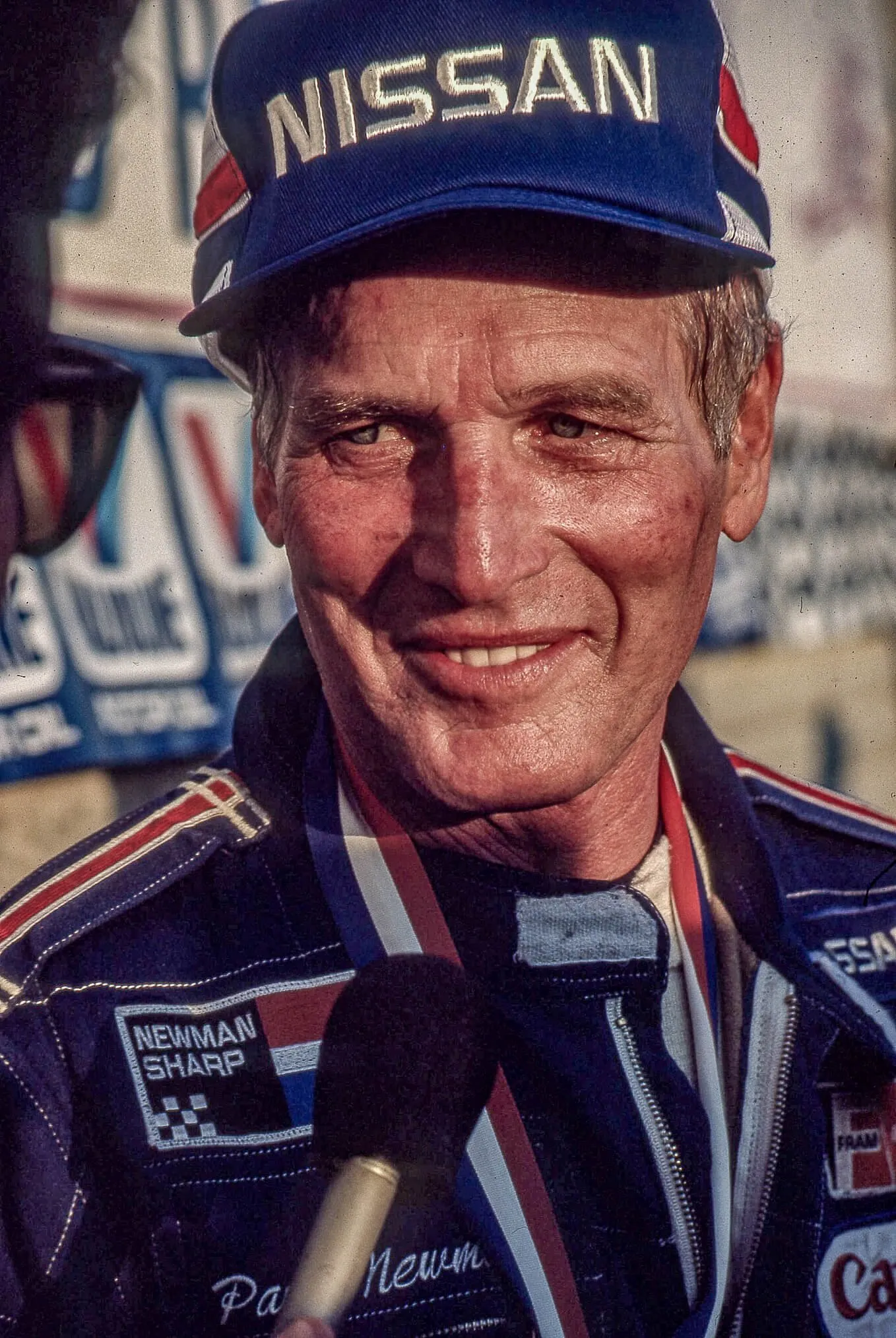 Paul Newman during his auto racing career