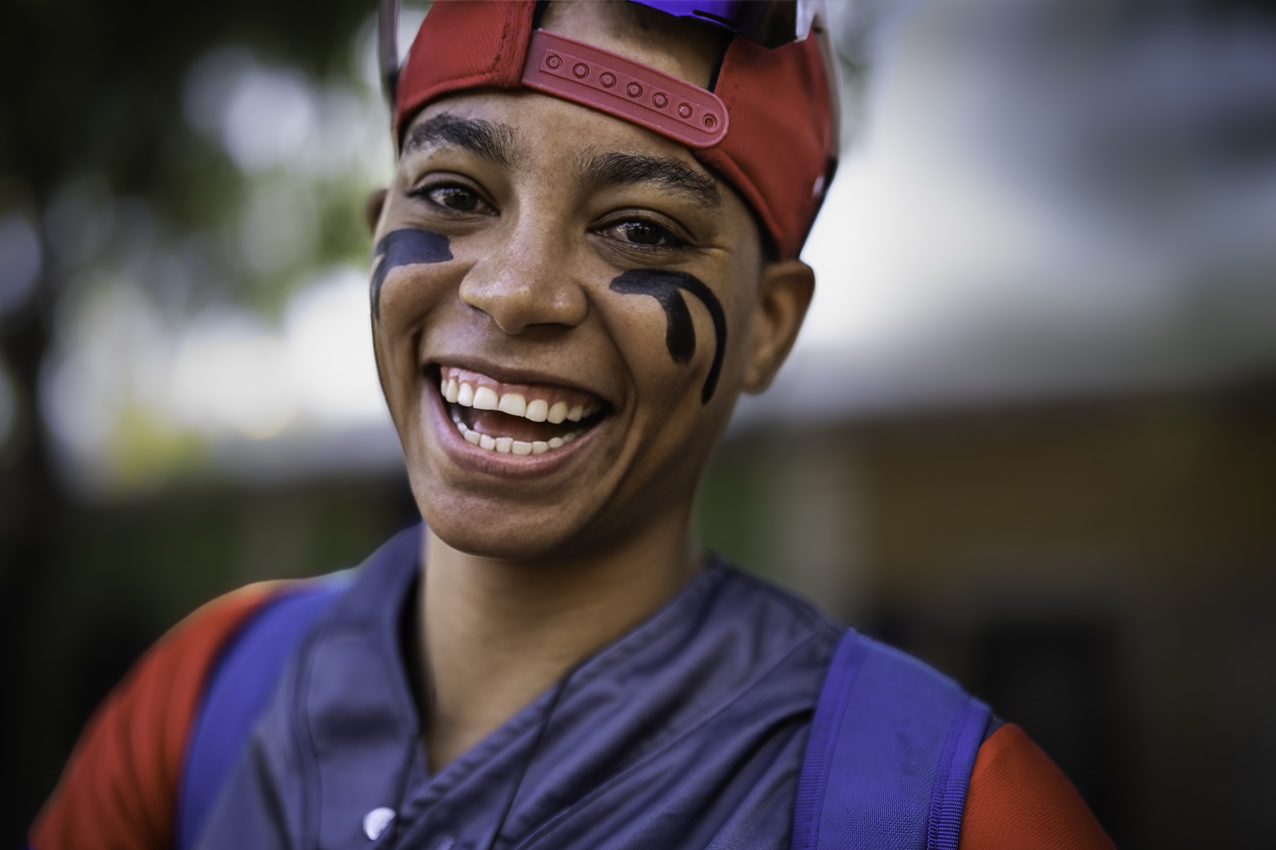 Jean Fruth baseball photography — player portrait