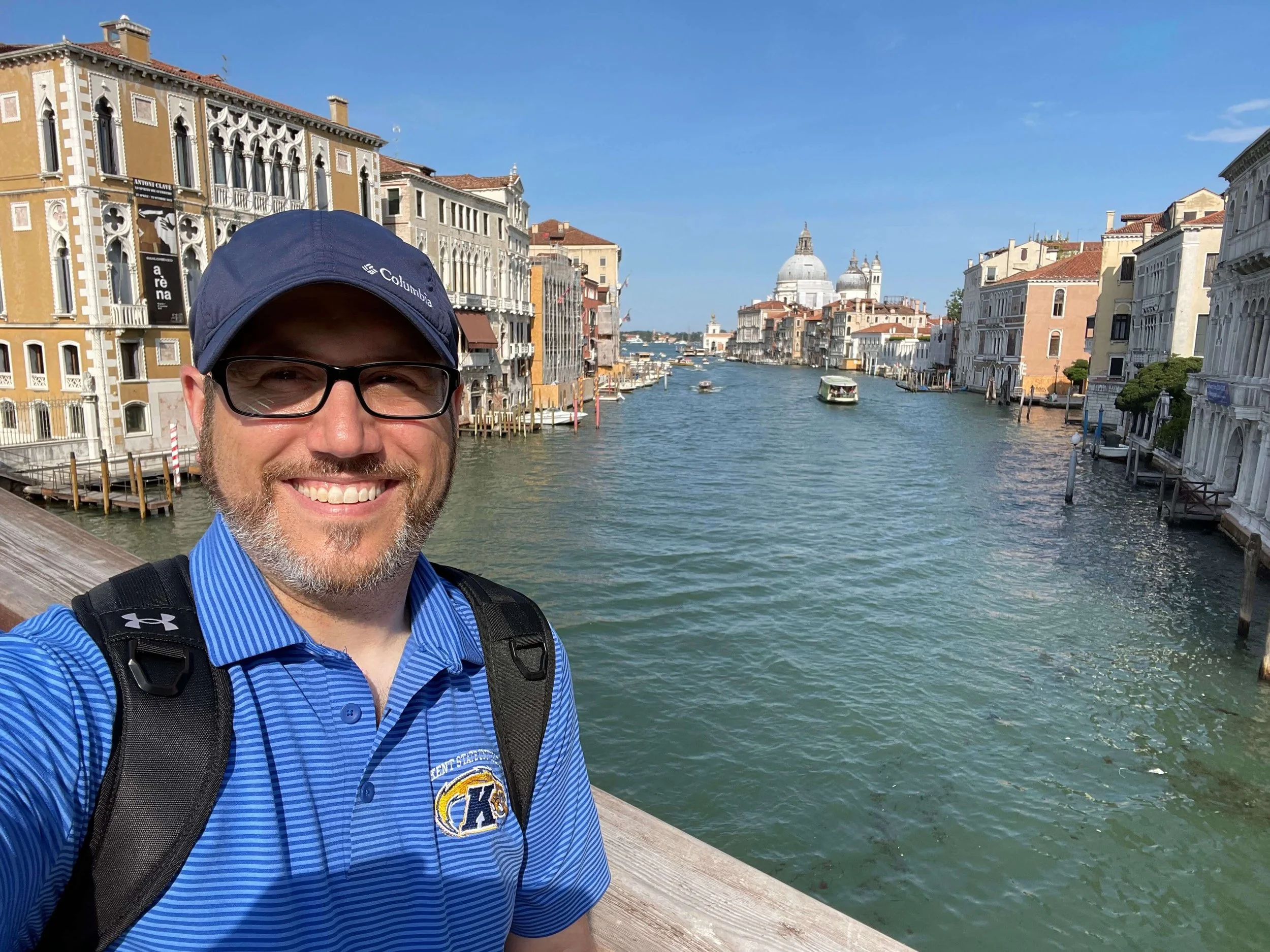 Jeff Alberini in Venice, Italy