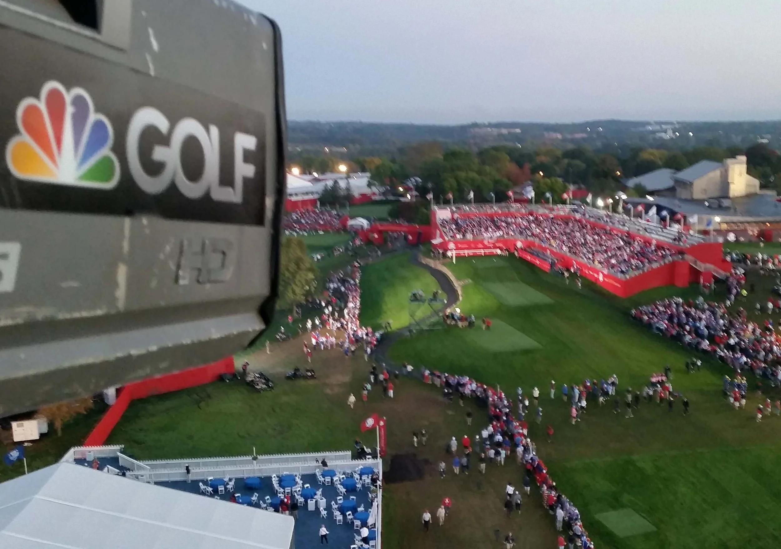 John Bo Boeddeker golf broadcast camera work