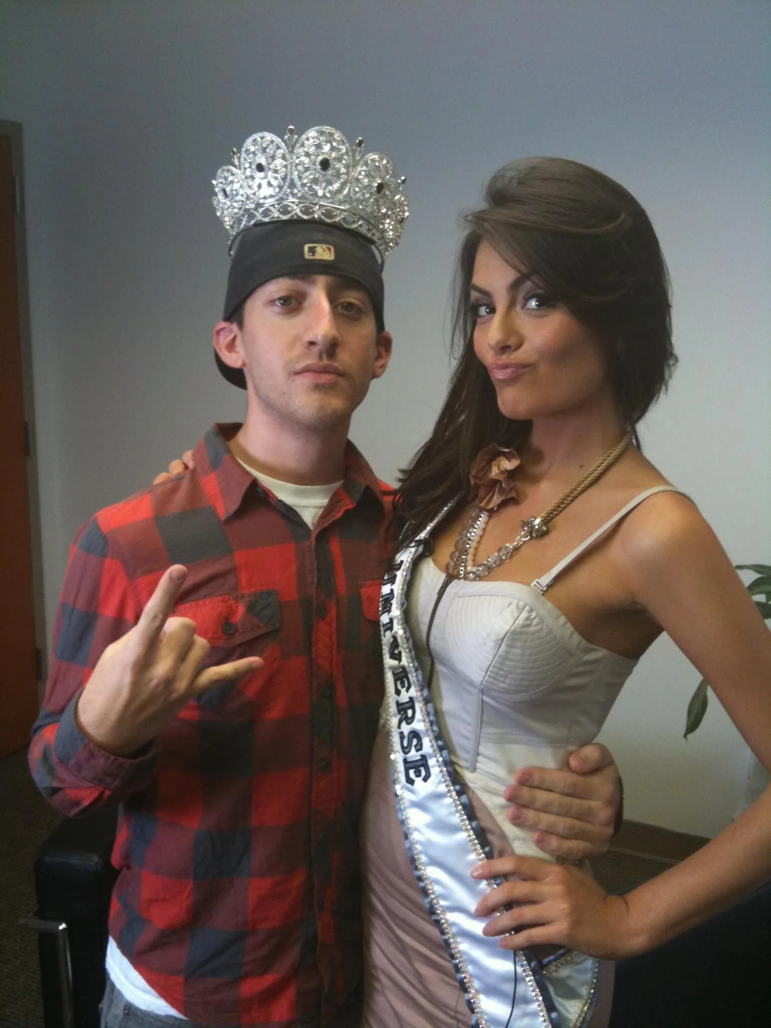 Matt Mantyla at Miss Universe 2011