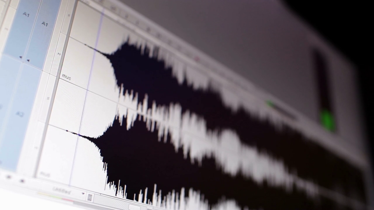 Film editing timeline