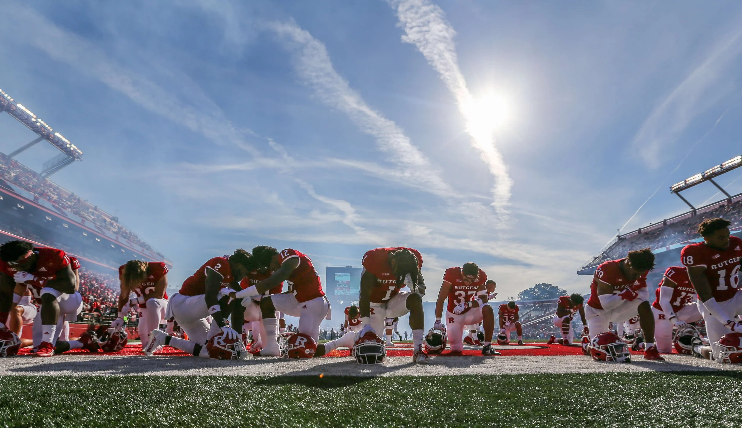 Mike Langish Rutgers sports photography