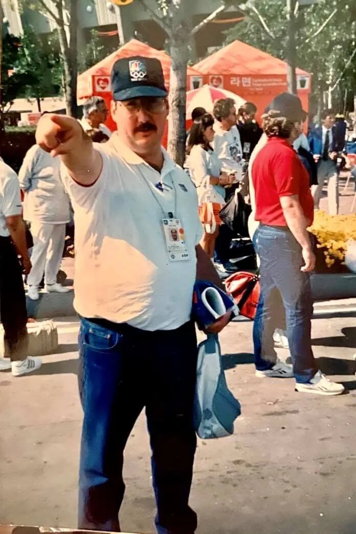 Steve Warren at the 1988 NBC Seoul Olympics